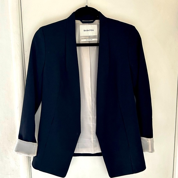 BABATON Aritzia - Size 2 - Open Front Power Jacket - Picture 1 of 2